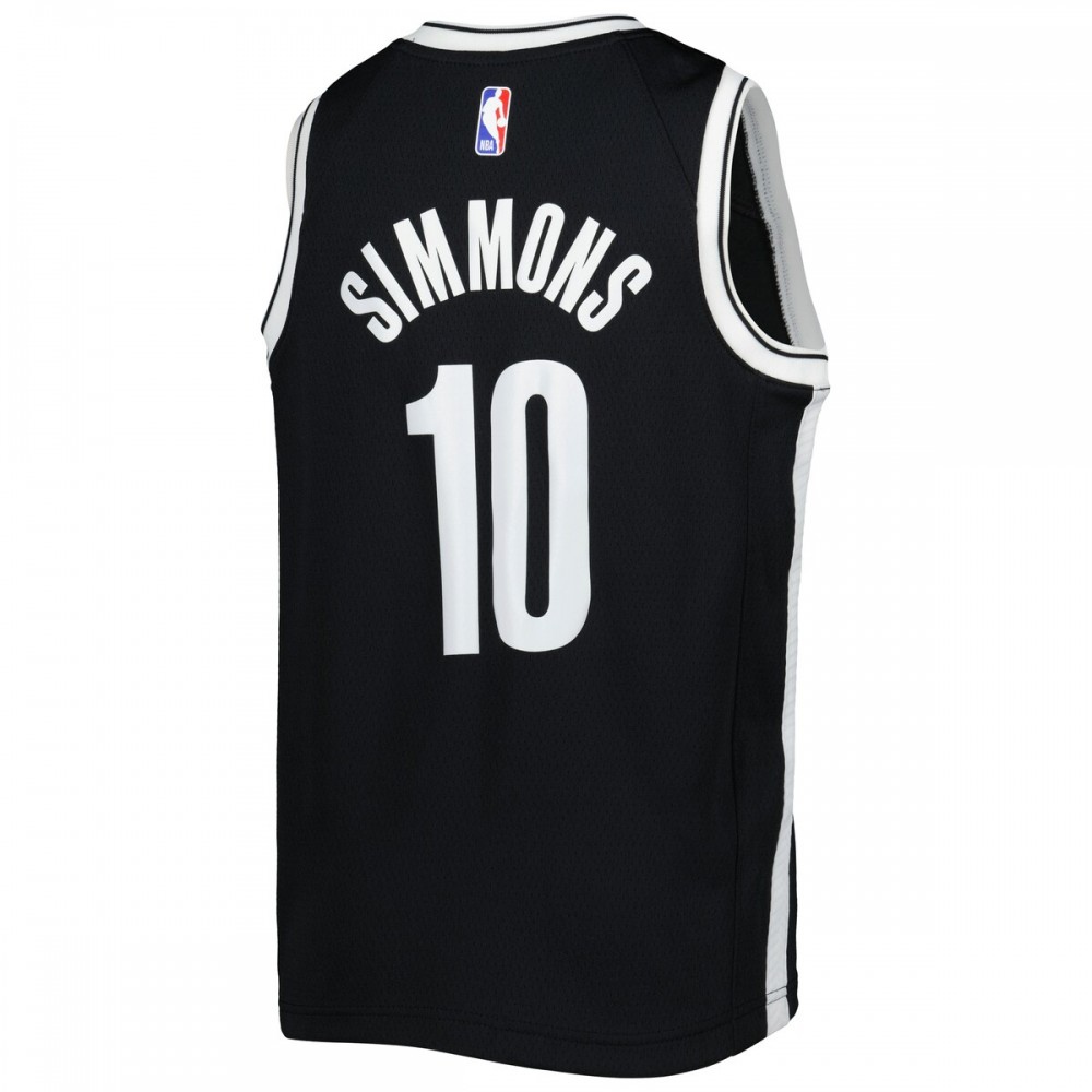 Ben Simmons Brooklyn Nets Youth 2021/22 Swingman Jersey - Icon Edition - Black-Pro Kit Vault | Brand New 26/27 Sports Jerseys